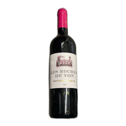 Vin Rouge sec Les Roches de Yon 2021 France Bordeaux Saint-Émilion AOC Grand Cru