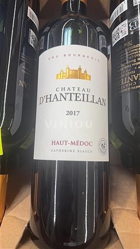 Bordéus Haut-Médoc Grand Cru Château Hanteillan 2017