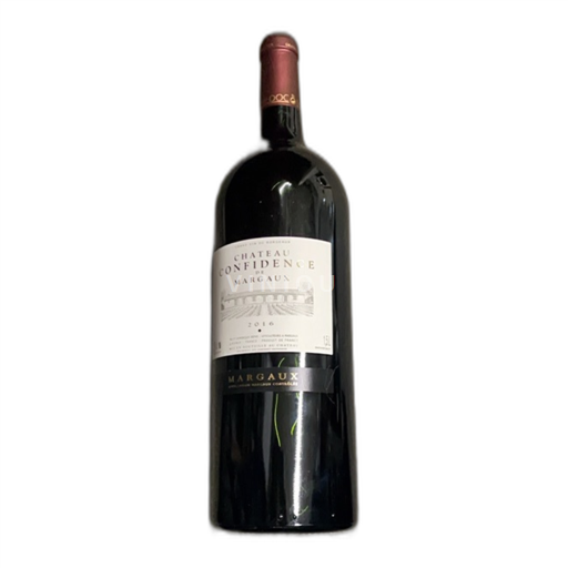 Vin Rouge sec Château Confidence de Margaux 2016 France Bordeaux Margaux AOC