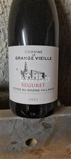 Rhône-dalen Côtes-du-Rhône-Villages Domaine La Grange Vieille 2023