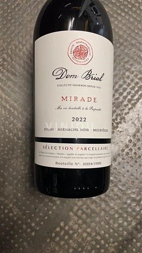 Roussillon Côtes du Roussillon Dombrial Mirade 2022