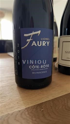 Rona dolina Côte-rôtie Lionel Faury Reviniscence 2018