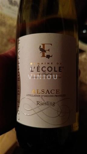 Alsace Domaine L'école Riesling 2023