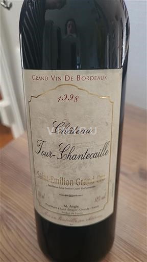 Bordeaux Saint-Émilion Grand Cru Château Tour Chantecaille 1998