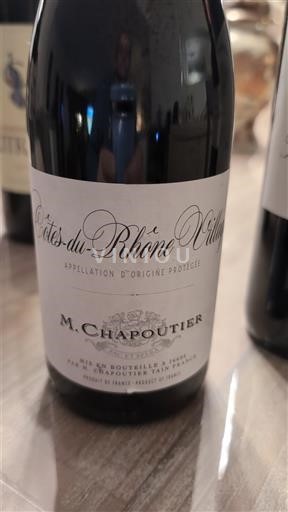 Rhônetal Côtes-du-Rhône-Dörfer M. Chapoutier Ohne Jahrgang