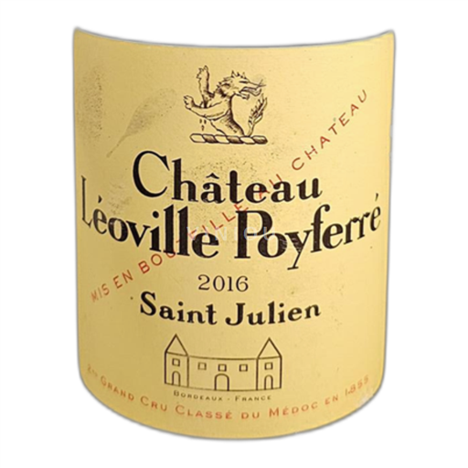Burdeos Saint-Julien Château Leoville Poyferre 2016