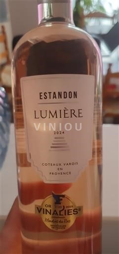 Provence Coteaux Varois en Provence Estandon Lumière 2024