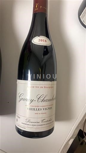 Bourgondië Gevrey-Chambertin Grand Cru Domaine Tortochot Vieilles Vignes 2018