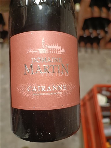 Rhônen laakso Cairanne Domaine Martin Ei vuosikertaa