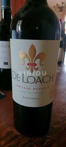 Kalifornische AVA Nicht spezifiziert Loach Heritage Reserve 2020