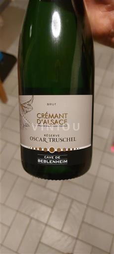 Elzas Crémant d'Alsace Cave De Beblenheim Oscar Truschel Réserve Niet-geïntegreerd