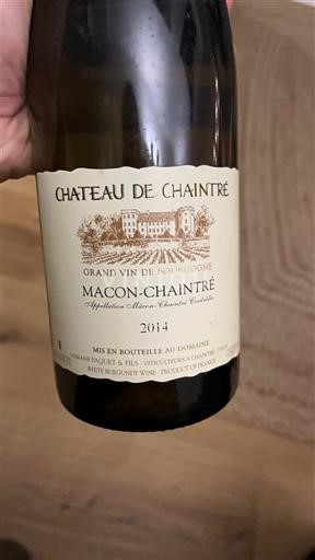 Burgundi Mâcon ja Mâcon-kylät Château Chaintré 2014