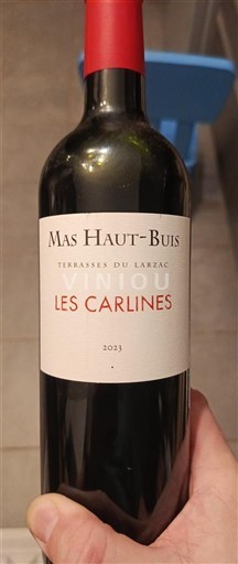 Vini Rouge sec Les Carlines Mas Haut Buis 2023 Francia Linguadoca Terrasses-du-Larzac AOC