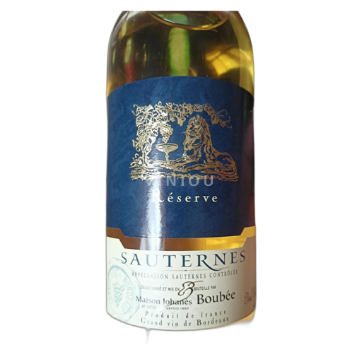 Bordeaux Sauternes Réserve Ikke årgangsbestemt