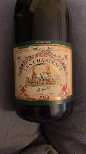 Valle del Loira Chinon Couly-Dutheil Les Chanteaux 2020