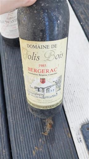 Zuidwest-Frankrijk Bergerac Domaine Jolis Bois 1985