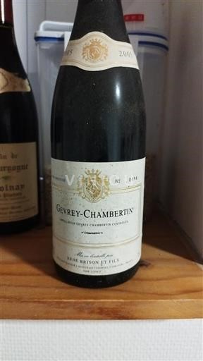 Burgundija Gevrey-chambertin René Brison Et Fils Prestige 2005