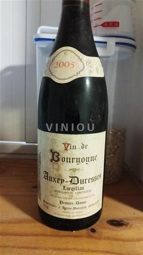 Burgundy Auxey-Duresses Premier Cru Domaine Prunierdamy Largillas 2005