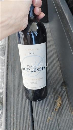 Bordeaux Moulis-en-Médoc Cru Bourgeois Château Duplessis 2015