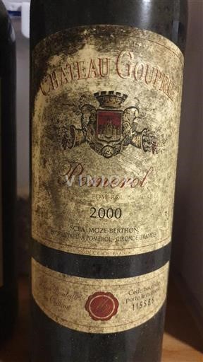 Bordeaux Pomerol Château Gouprie 2000