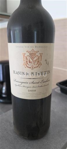 Bordéus Puisseguin-saint-émilion Blason De Puisseguin 2010