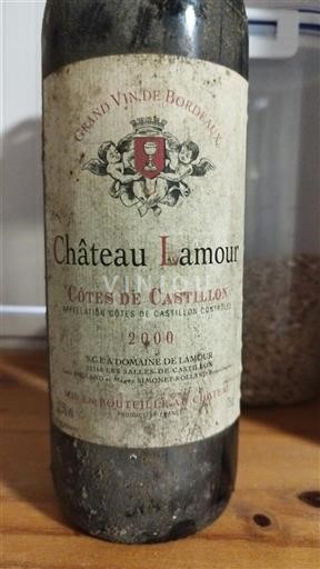 Bordeaux Nicht spezifiziert Château Lamour 2000
