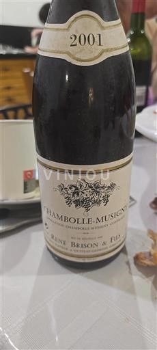 Borgoña Chambolle-Musigny Grand Cru René Brison & Fils 2001