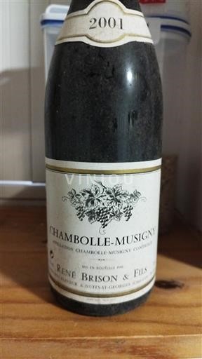 Borgoña Chambolle-Musigny Grand Cru René Brison & Fils 2001