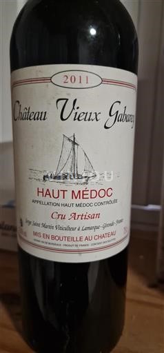 Bordeaux Haut-Médoc Cru Artisan Château Vieux Gabarey 2011