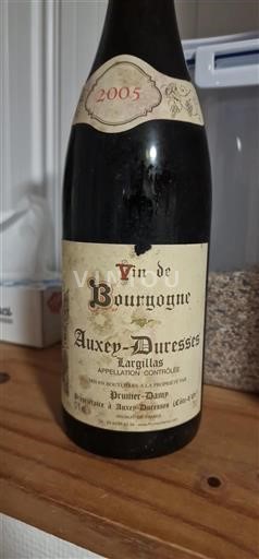 Burgundy Auxey-Duresses Domaine Prunierdamy Largillas 2005