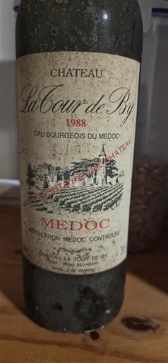 Bordéus Médoc Cru Bourgeois Château La Tour De By 1988