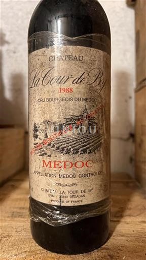 Bordeaux Médoc Cru Bourgeois Château La Tour De By 1988