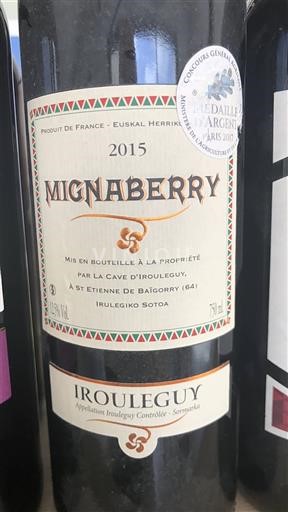 Zuidwest-Frankrijk Irouléguy Domaine Mignaberry 2015