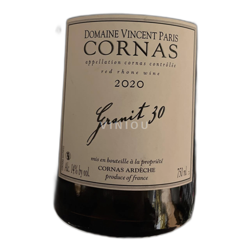 Rhône-dalen Cornas Domaine Vincent Paris Granit 30 2020