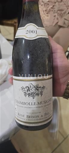 Vin Rouge sec René Brison & Fils 2001 France Bourgogne Chambolle-Musigny AOC