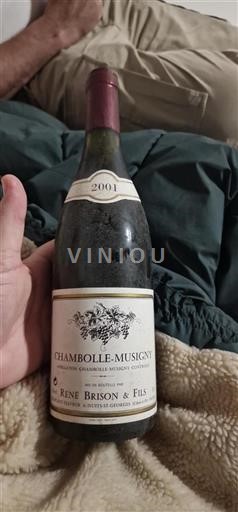 Borgoña Chambolle-Musigny René Brison & Fils 2001