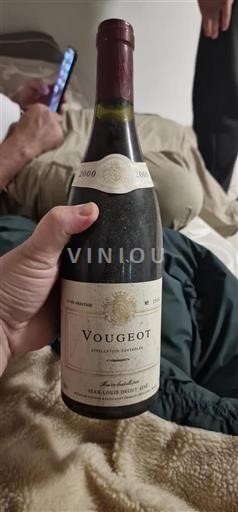 Burgund Vougeot Jeanlouis Drouot Aîné Prestige 2000
