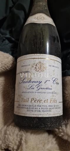 Borgonha Não especificado Premier Cru Tuil Père Et Fils Les Gravières Não Sazonado
