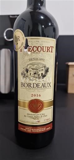Bordeaux Lecourt 2016