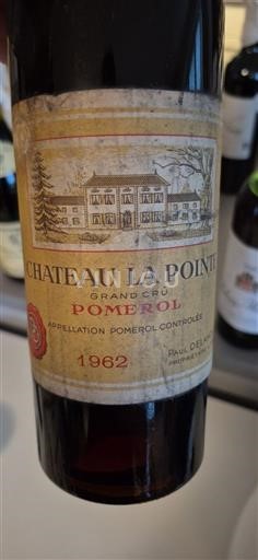 Bordeaux Pomerol Grand Cru Château La Pointe 1962