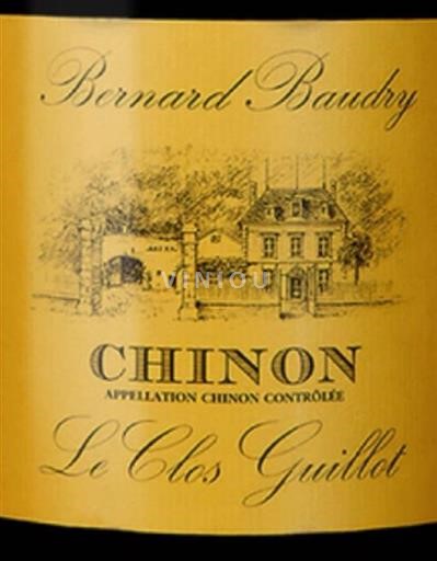 Údolí Loiry Chinon Domaine Bernard Baudry Le Clos Guillot 2019