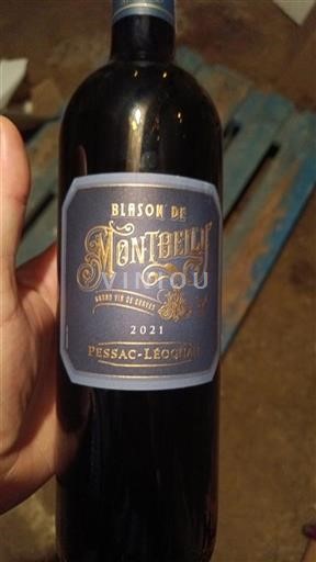 Bordeaux Pessac-Léognan Montbelly 2021