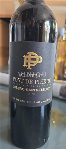 Bordeaux Lussac-Saint-Émilion Château Pont De Pierre 2020