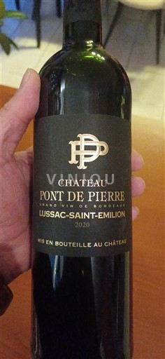 Bordéus Lussac-Saint-Émilion Château Pont De Pierre 2020