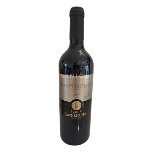 Vin Rouge sec Louis Eschenauer 2015 France Bordeaux Saint-Julien AOC