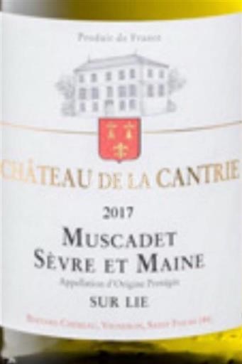 Loiredalen Muscadet-Sèvre-et-Maine Château La Cantrie 2017