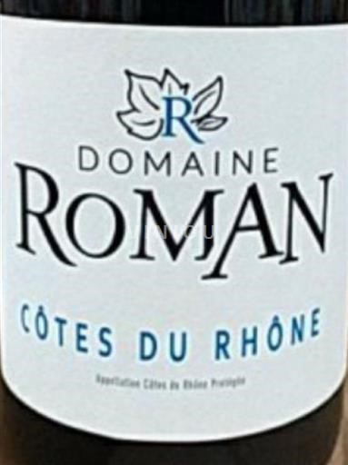 Vallée du Rhône Côtes-du-rhône Domaine Roman 2020