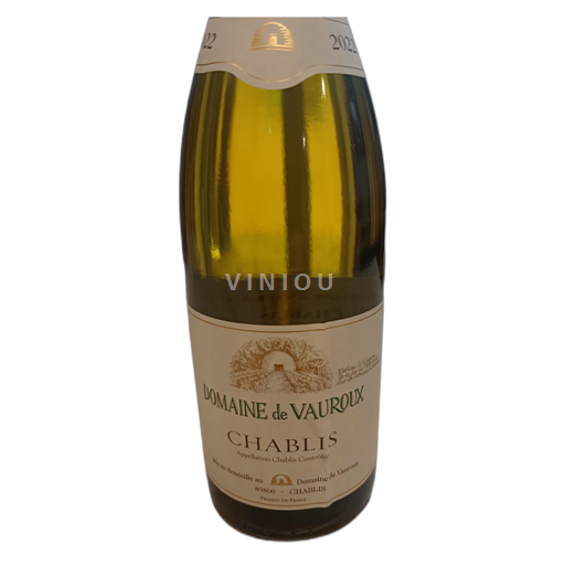 Burgundi Chablis Domaine de Vauroux 2022