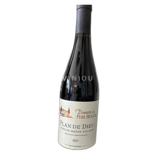 Rhônen laakso Côtes-du-rhône-villages Domaine du Père Hugues Plan de Dieu 2023