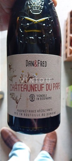 Rhône-dalen Châteauneuf-du-Pape Dan & Fred 2017